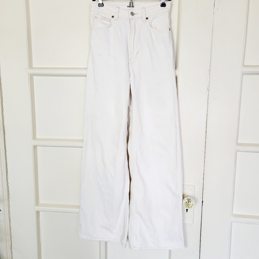 H&M x Lee High Waist Wide Leg Jeans 2